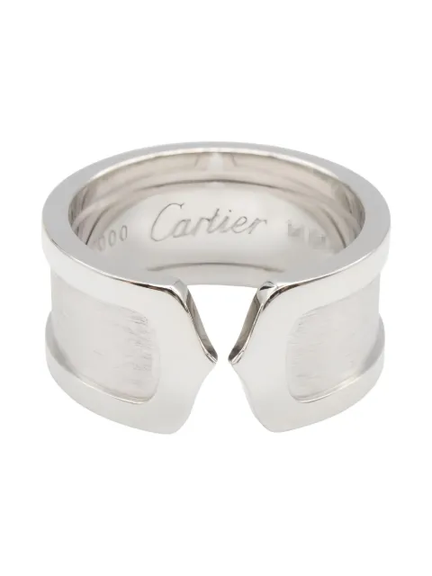 Cartier anillo C2 en oro blanco de 18kt 2010