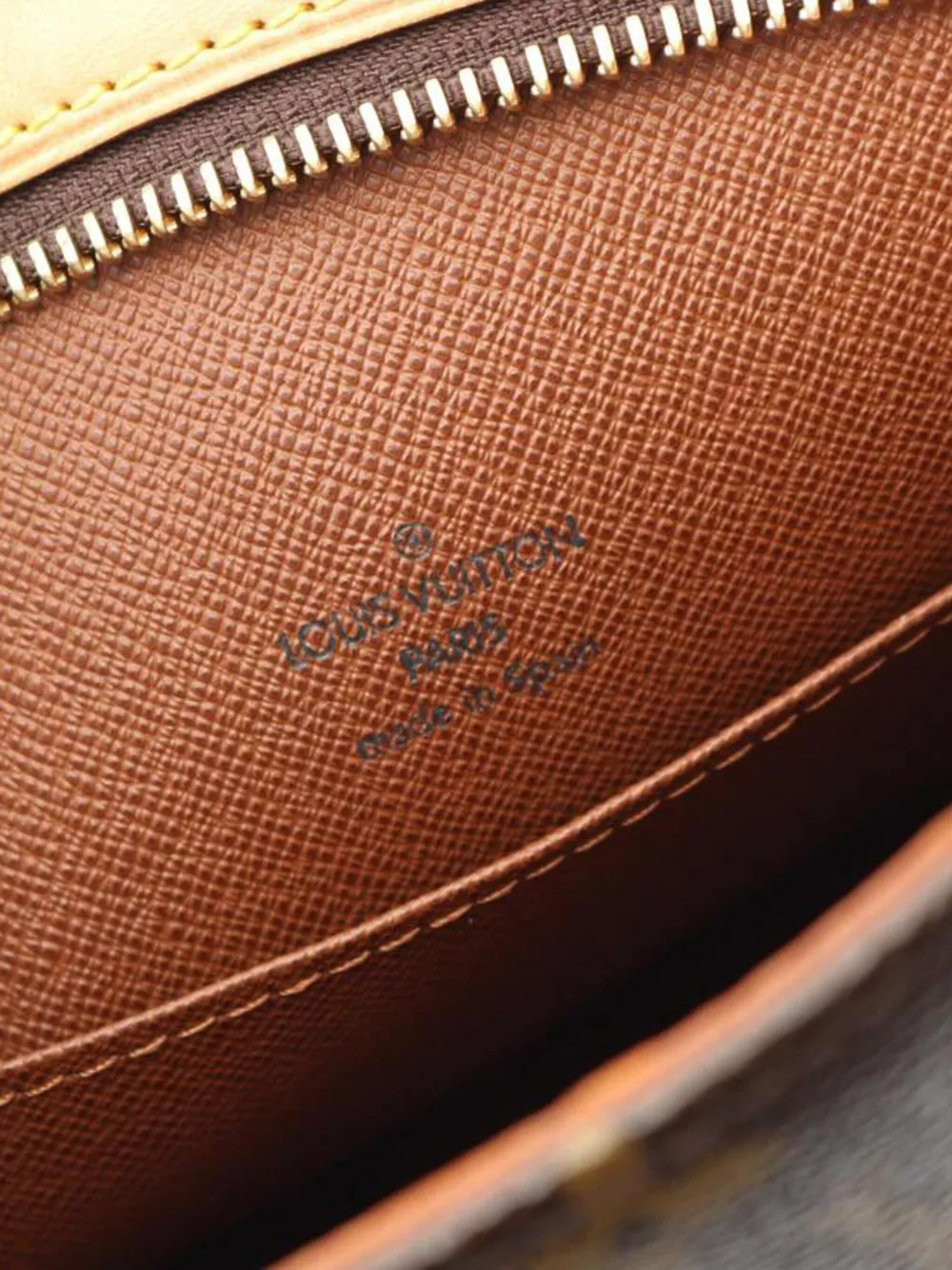 Pre-owned Louis Vuitton Druot Monogram Shoulder Bag In Brown