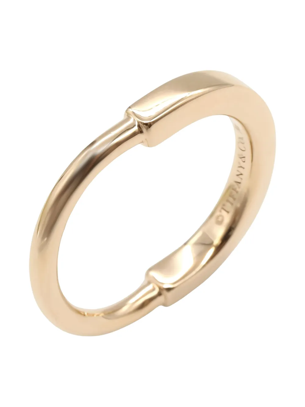 Tiffany & Co. Pre-Owned 18K rose gold Lock ring | Image 2