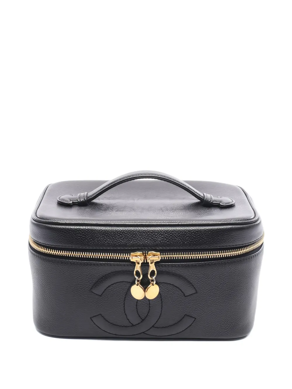 CHANEL Pre-Owned 1997-199 Coco Mark vanity bag | Black | Image 1