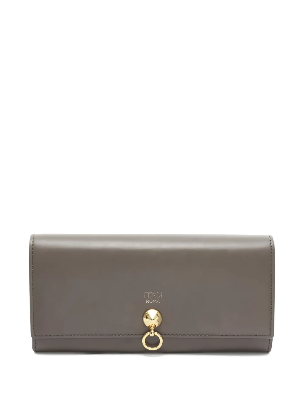 Fendi Pre-Owned 00s bi-fold leather wallet | Grey | Image 1