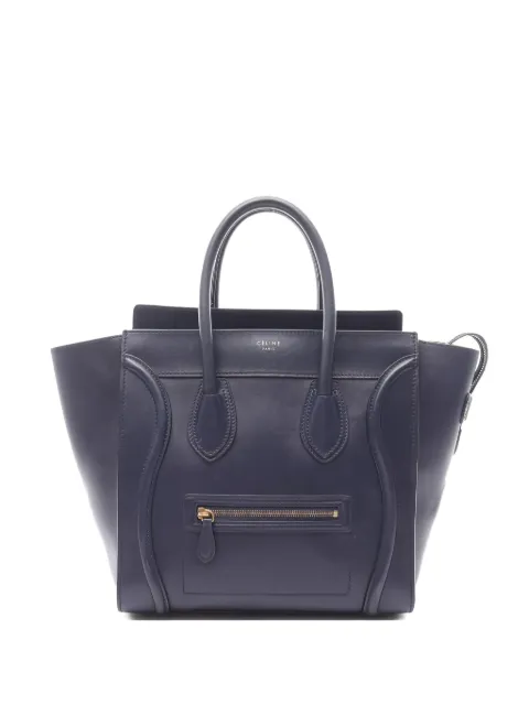Celine Pre-Owned 00s Mini Luggage leather handbag