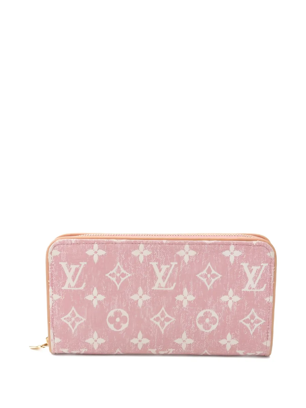 Louis Vuitton Pre-Owned 2021s monogram jacquard wallet - ピンク Louis Vuitton Pre-Owned 2021s monogram jacquard wallet - ピンク