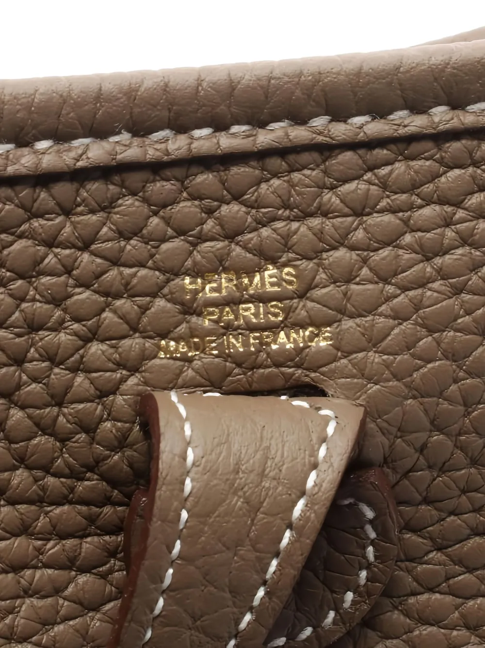 Pre-owned Hermes Evelyn Tpm Cross Body Bag In Brown