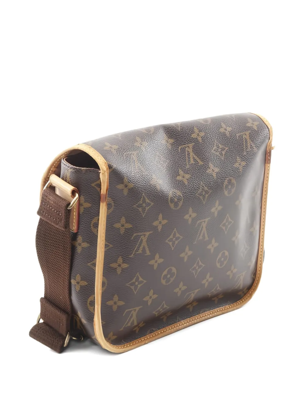 Pre-owned Louis Vuitton 2008 Bosforo Monogram Canvas Messenger Bag In Brown