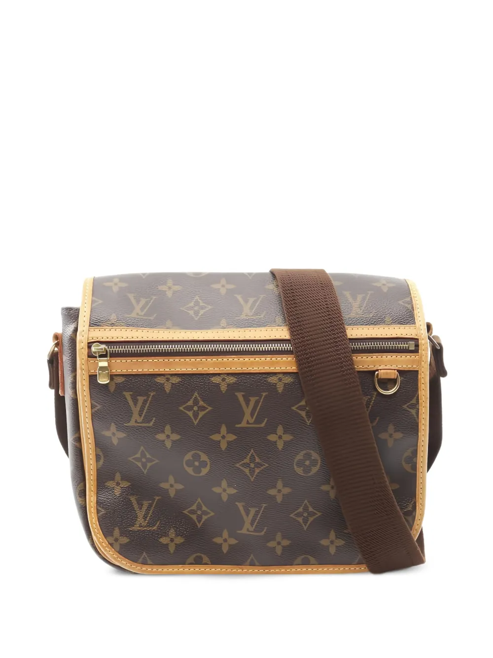 Louis Vuitton Pre-Owned 2008 ボスフォロ モノグラム キャンバス メッセンジャーバッグ - ブラウン Louis Vuitton Pre-Owned 2008 ボスフォロ モノグラム キャンバス メッセンジャーバッグ - ブラウン