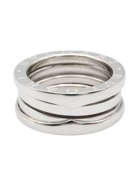 Bvlgari Pre-Owned 18K white gold B-zero1 ring