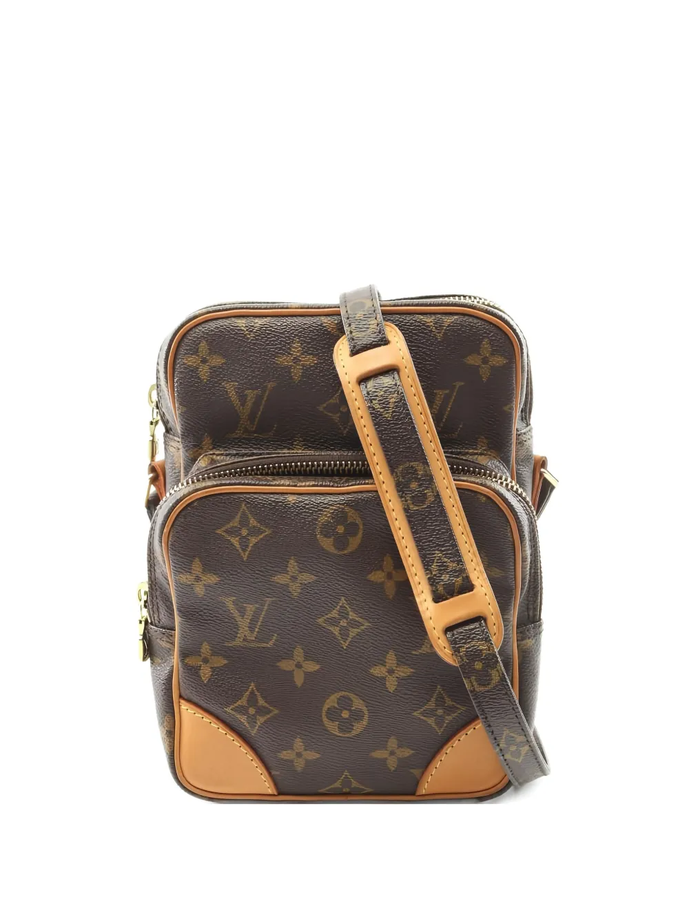 Louis Vuitton Pre-Owned 2001 モノグラム アマゾン ショルダーバッグ - ブラウン Louis Vuitton Pre-Owned 2001 モノグラム アマゾン ショルダーバッグ - ブラウン