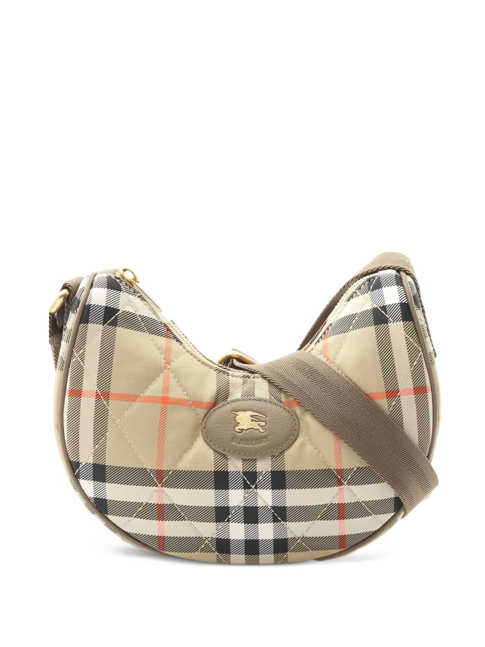 Burberry Pre-Owned Horseshoe quilted shoulder bag - ニュートラル Burberry Pre-Owned Horseshoe quilted shoulder bag - ニュートラル
