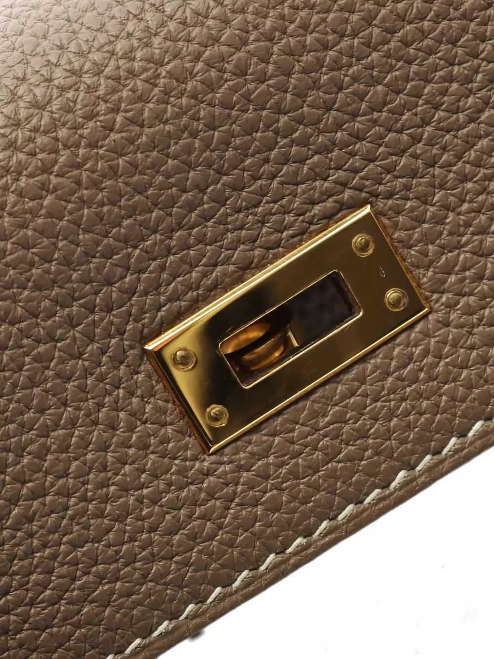 Pre-owned Hermes Kelly 25 Two-way Handbag In Brown