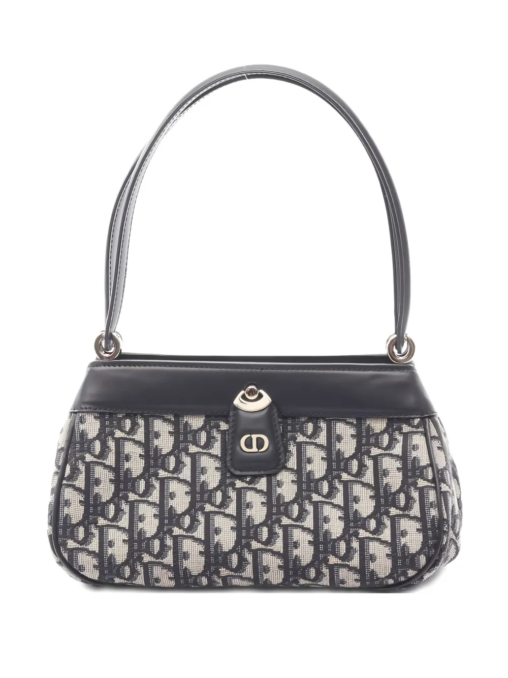 Christian Dior Pre-Owned Oblique shoulder bag - ブルー Christian Dior Pre-Owned Oblique shoulder bag - ブルー