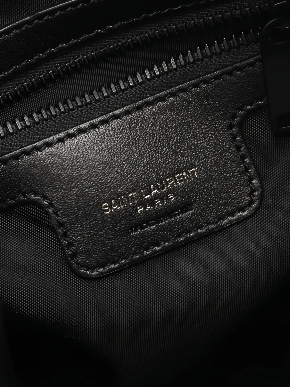 Pre-owned Saint Laurent 2020 Nikki Bucket Bag In Black