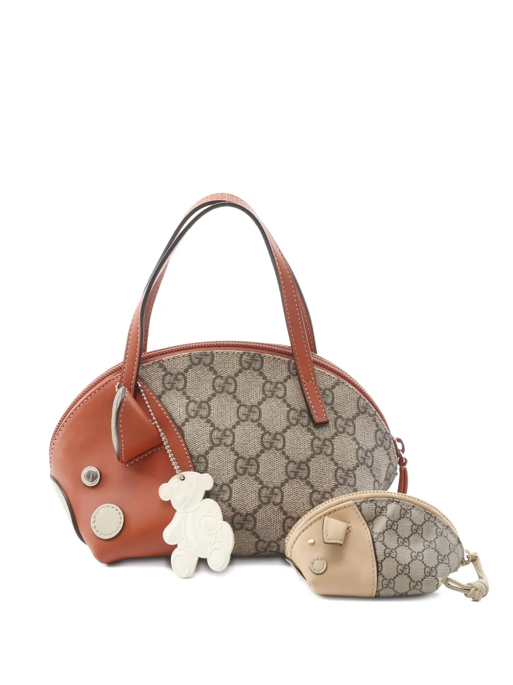Gucci Pre-Owned GG Supreme shoulder bag - ブラウン Gucci Pre-Owned GG Supreme shoulder bag - ブラウン