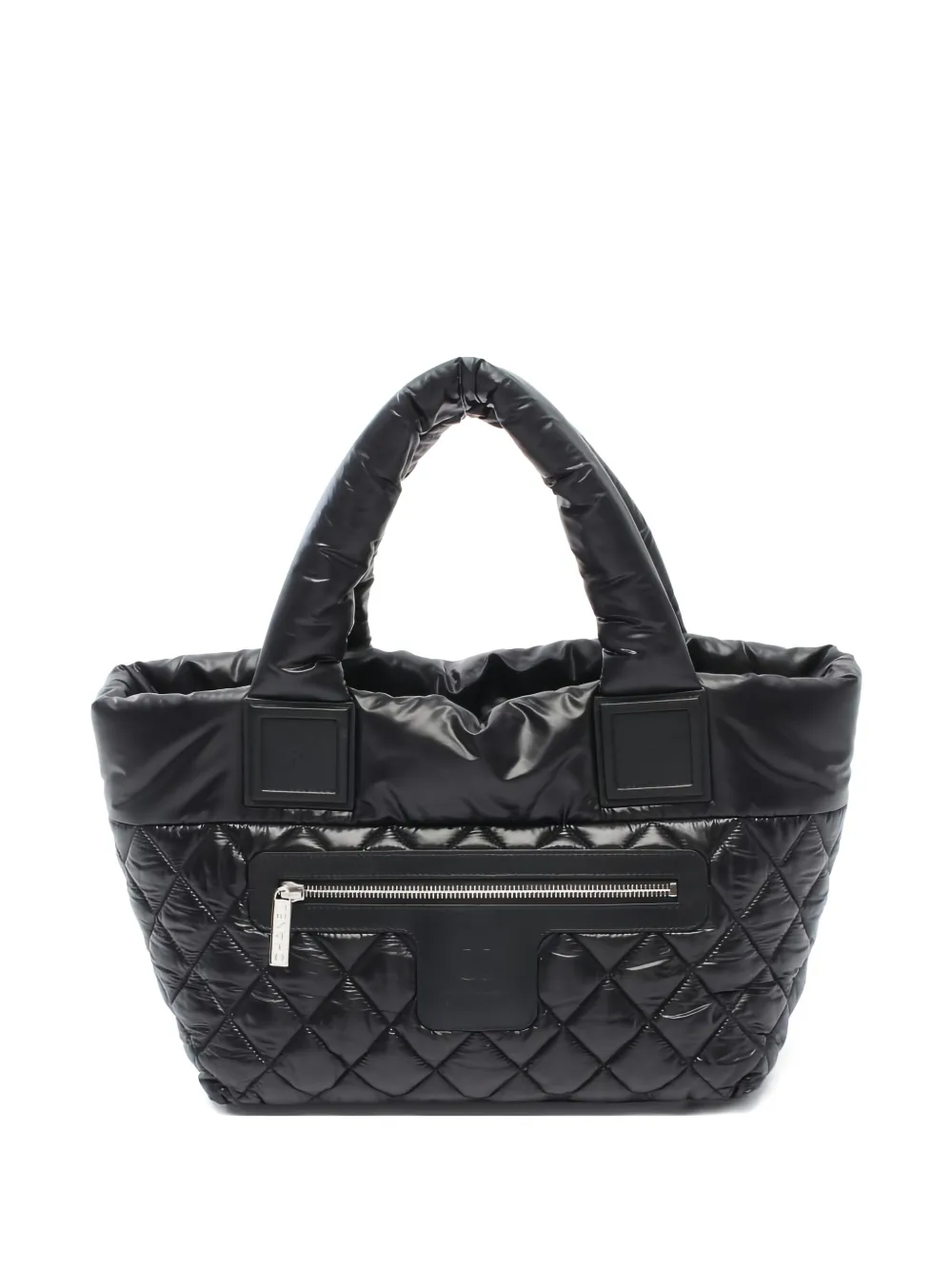 CHANEL Pre-Owned small colour-block reversible handbag - ブラック CHANEL Pre-Owned small colour-block reversible handbag - ブラック