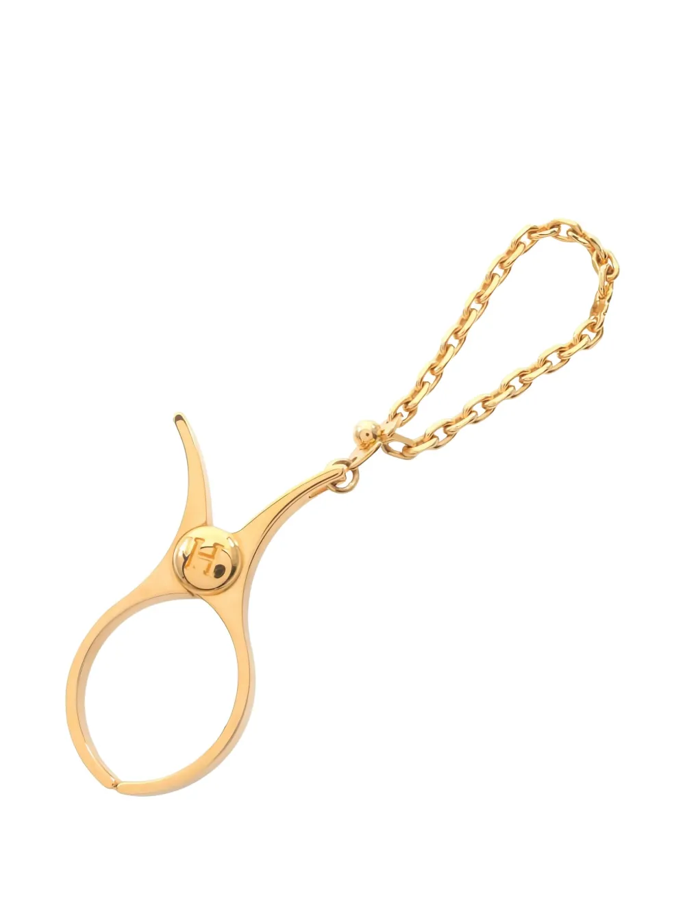 Hermès Pre-Owned 2010s fille glove holder | Gold | Image 1