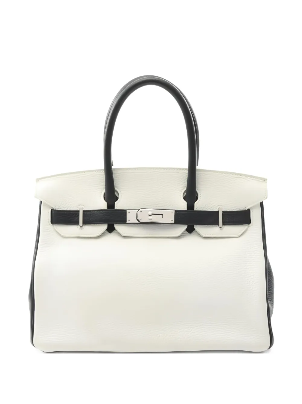 Hermès Pre-Owned Birkin 30 handbag - ホワイト Hermès Pre-Owned Birkin 30 handbag - ホワイト