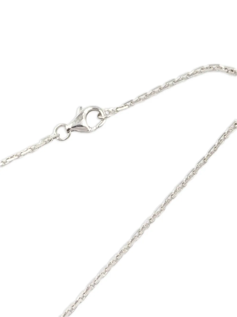 Cartier 2010s 18K white gold Baby Love diamond necklace | Image 2