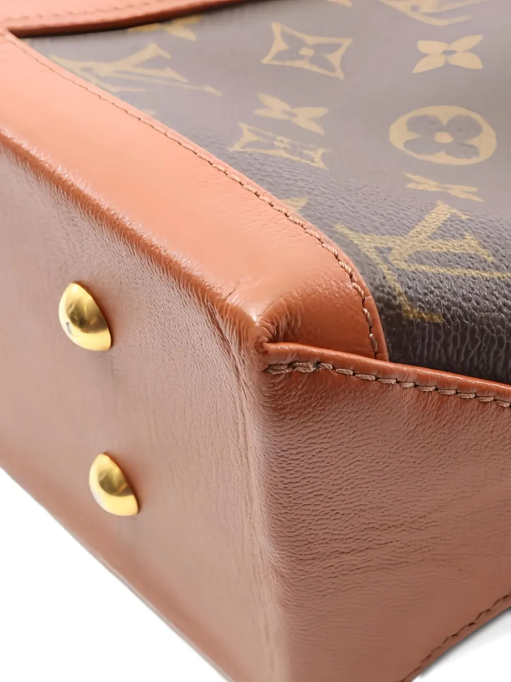 Pre-owned Louis Vuitton 1994 Weekend Pm Monogram Handbag In Brown