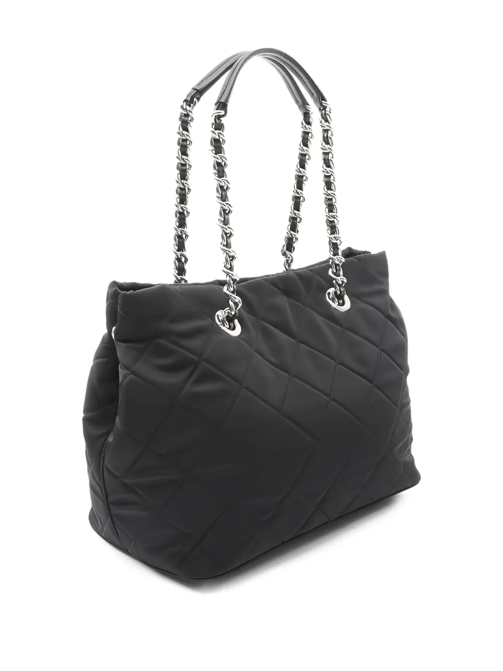 Prada Pre-Owned tote capitonada con cadena 2010 | Image 2