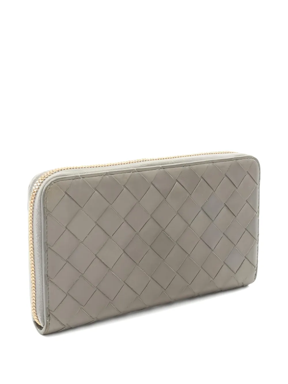 Bottega Veneta Pre-Owned Intrecciato zipper long wallet | Image 2
