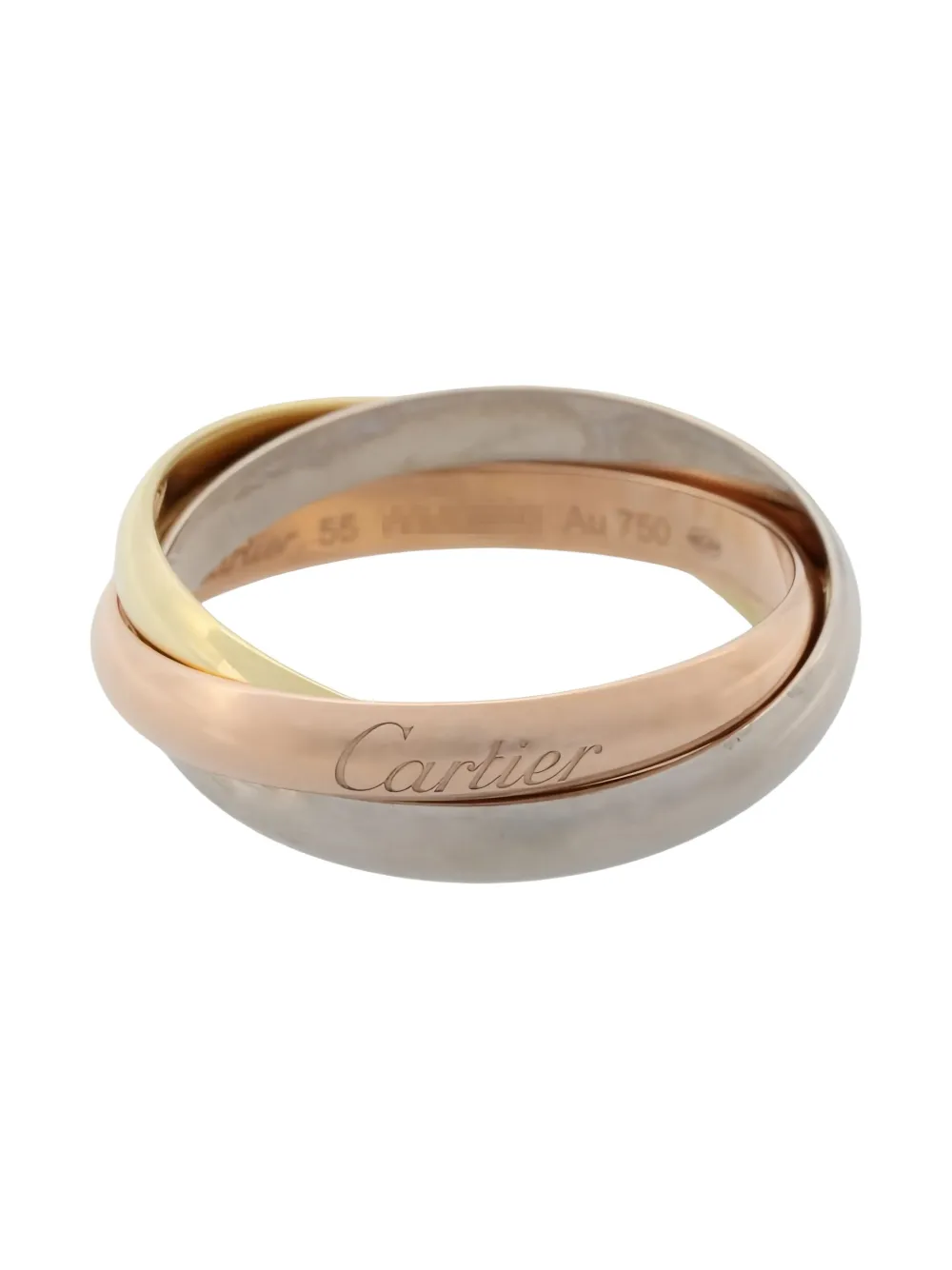 Cartier 10s 18K gold Trinity ring - ゴールドトーン Cartier 10s 18K gold Trinity ring - ゴールドトーン