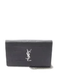 Saint Laurent Pre-Owned monogram wallet - Black