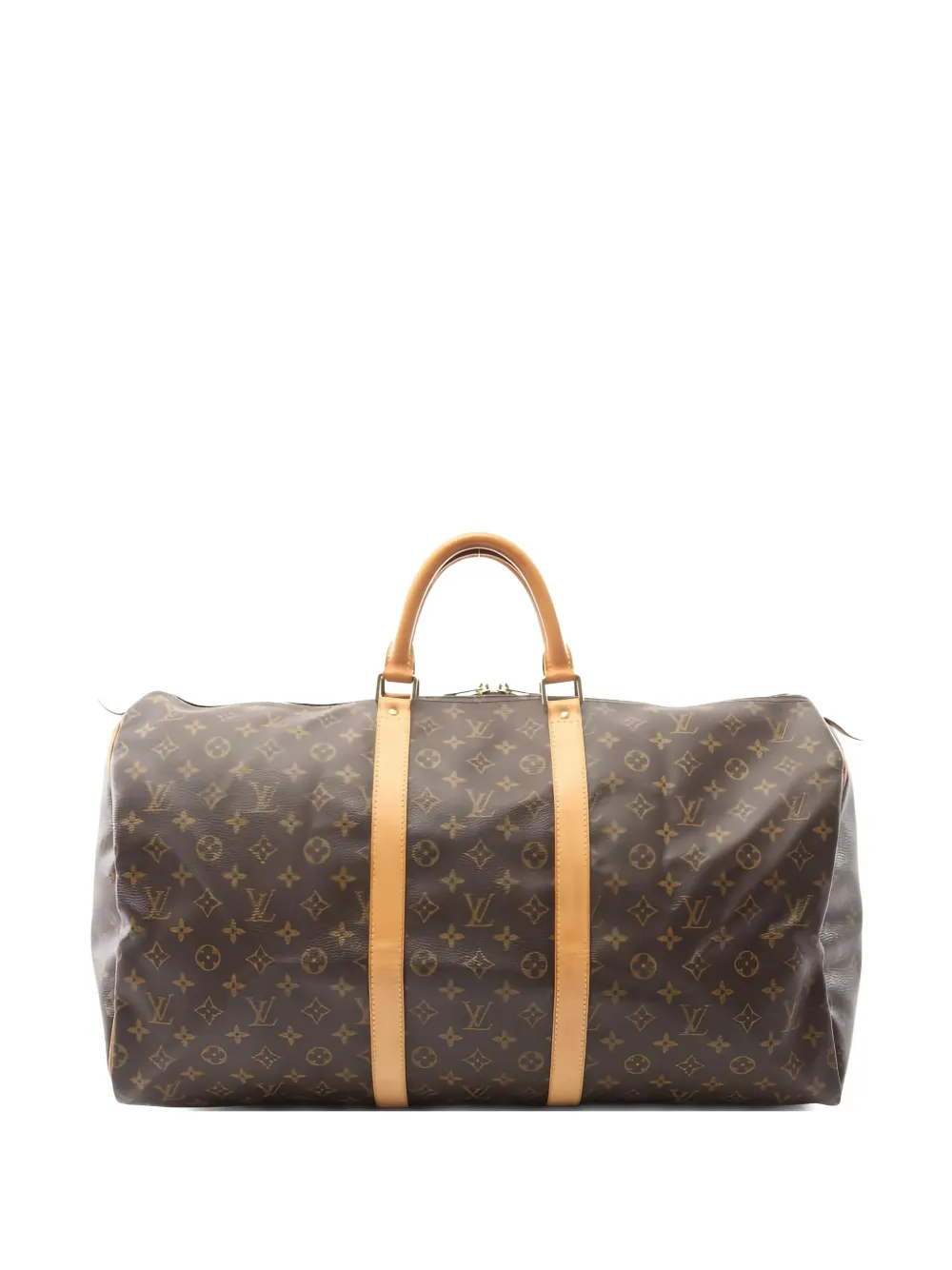 Louis Vuitton Pre-Owned Keepall 55 モノグラム ボストンバッグ - ブラウン Louis Vuitton Pre-Owned Keepall 55 モノグラム ボストンバッグ - ブラウン