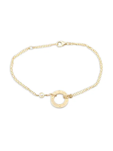 Cartier 2010s 18K yellow gold Love Circle diamond bracelet