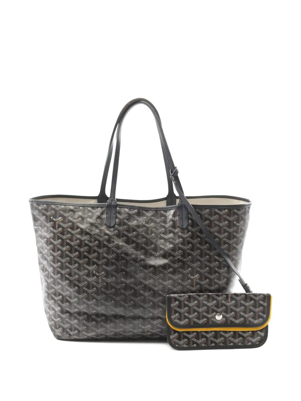 Goyard Pre-Owned 2000s Sanlouis PM tote bag - ブラック Goyard Pre-Owned 2000s Sanlouis PM tote bag - ブラック
