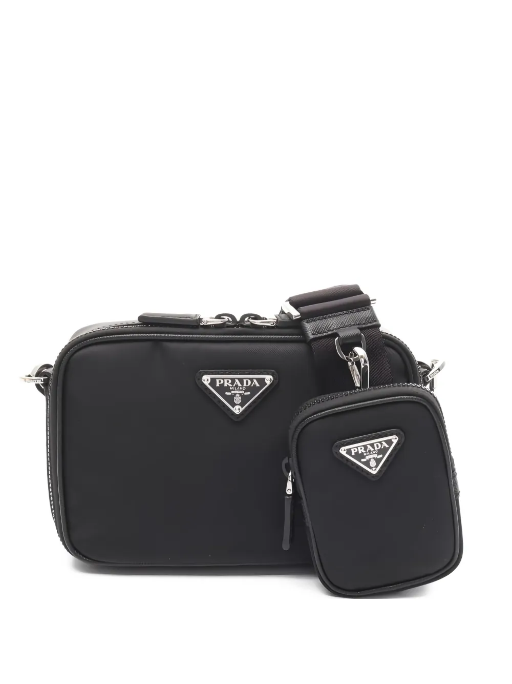 Prada Pre-Owned Brick shoulder bag - ブラック Prada Pre-Owned Brick shoulder bag - ブラック