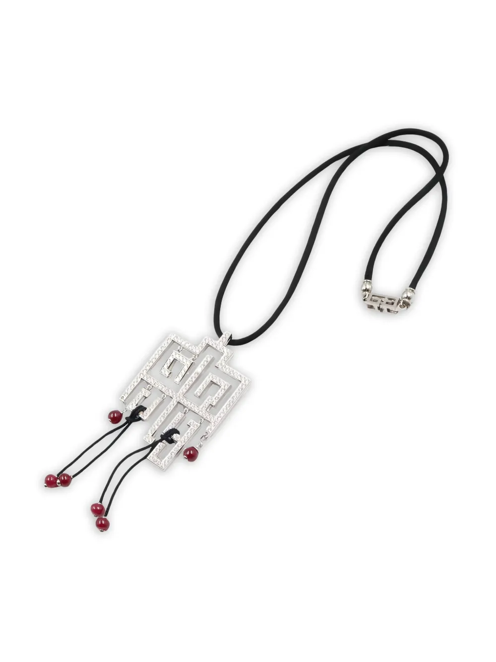 Cartier 2010s Wish Knot multi-stone necklace - シルバートーン Cartier 2010s Wish Knot multi-stone necklace - シルバートーン