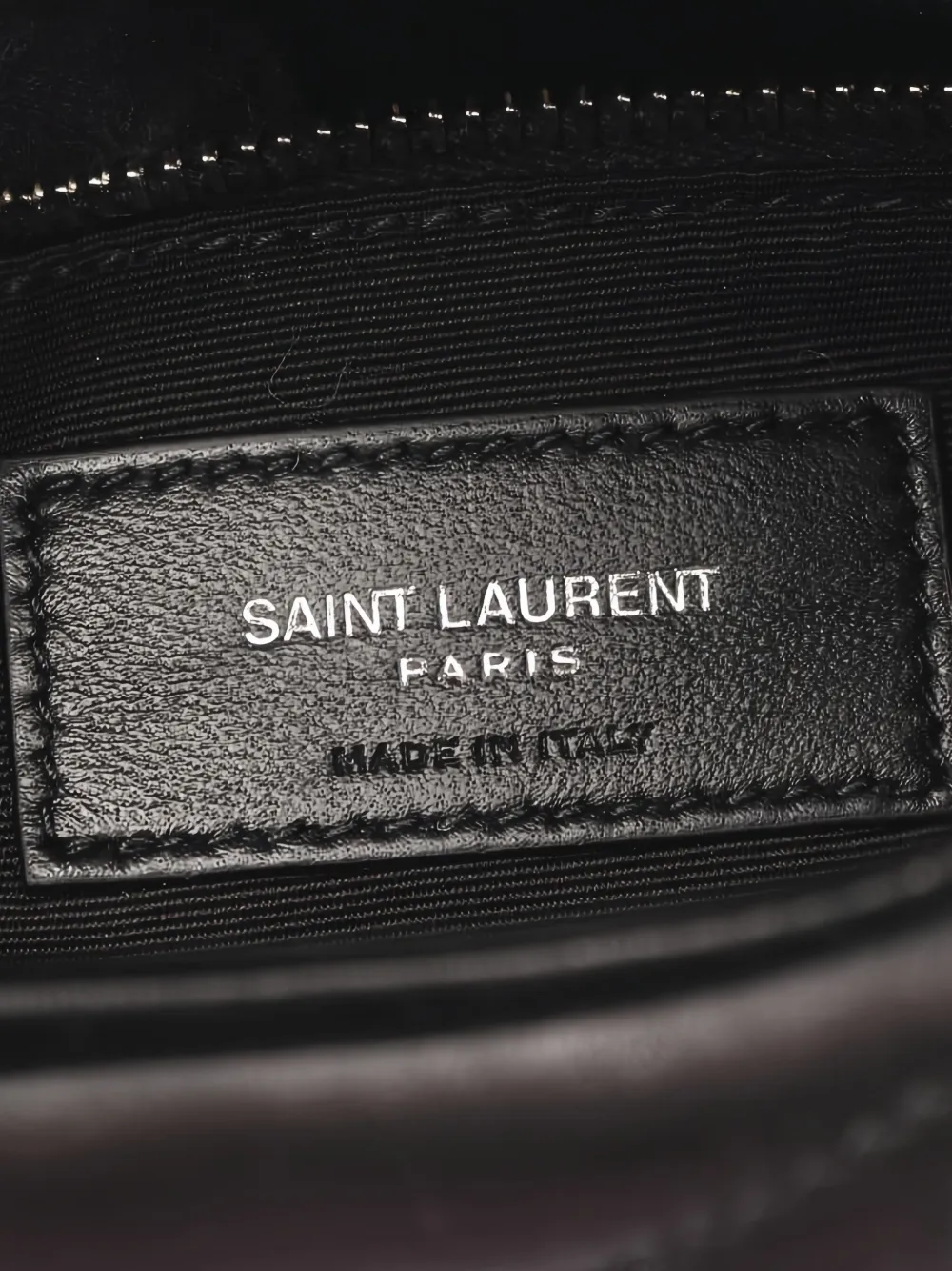 Pre-owned Saint Laurent 2020 Chain Puffer Toy Shoulder Bag In Black