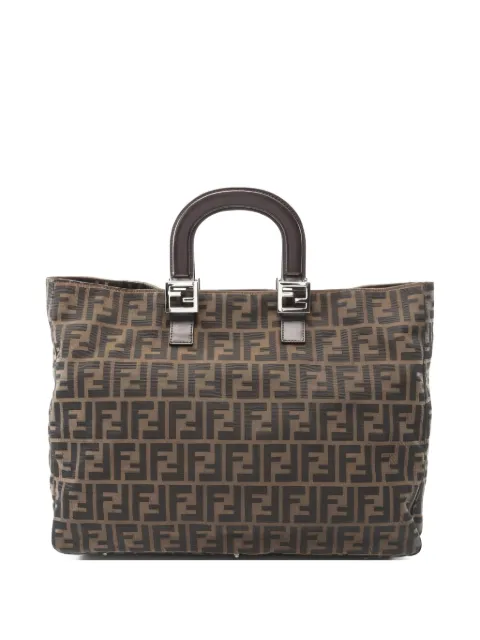 Fendi Pre-Owned 10s Zucca pattern tote bag
