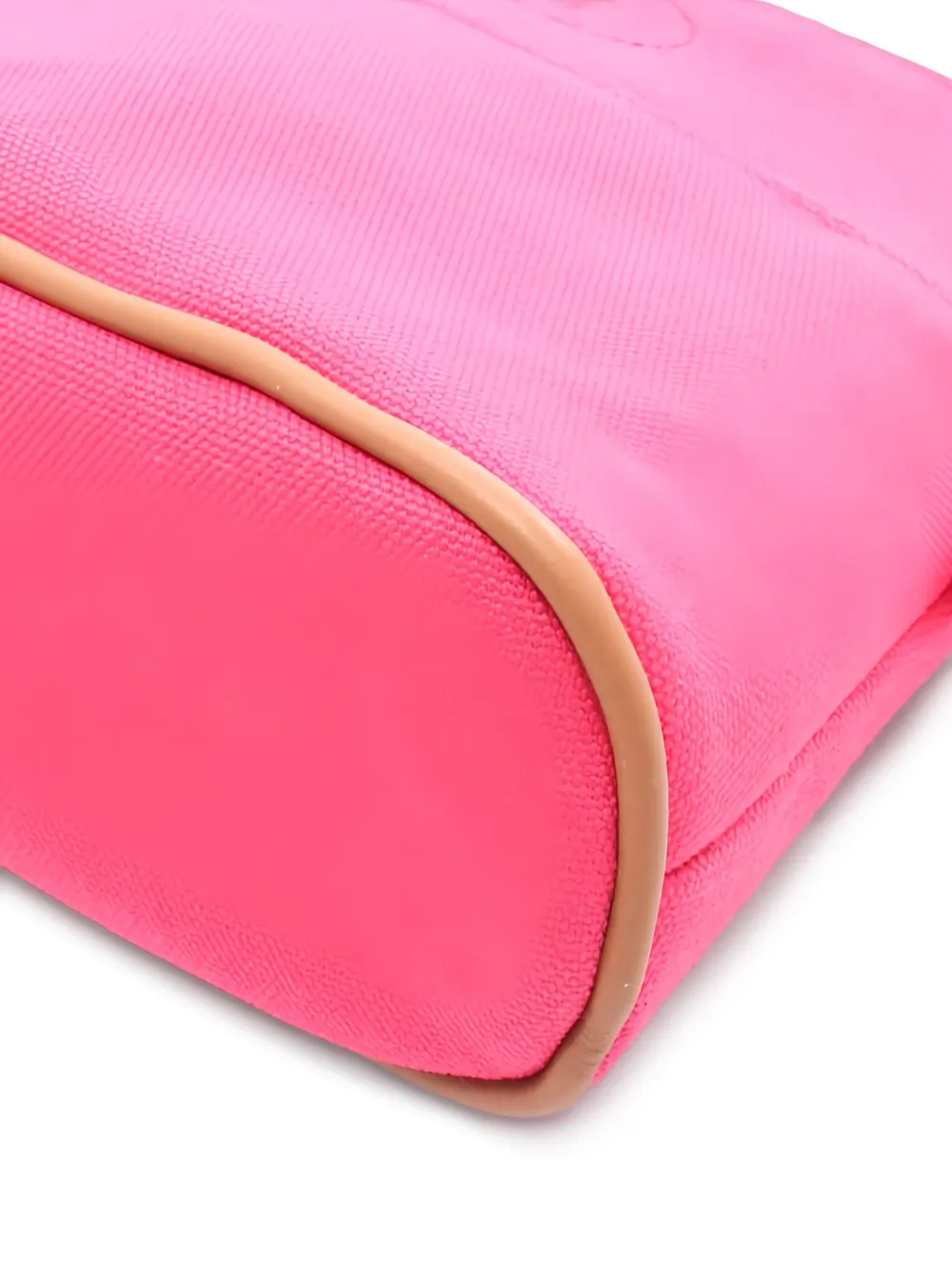 Pre-owned Hermes Bolide 20 Leather Pouch In Pink