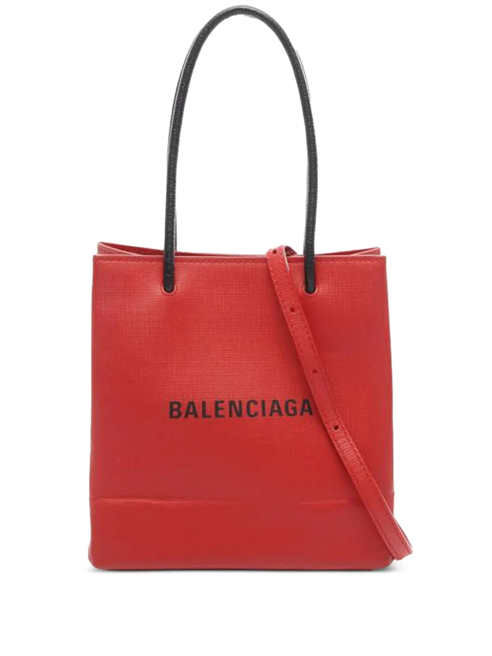 Balenciaga Pre-Owned leather tote bag - レッド Balenciaga Pre-Owned leather tote bag - レッド