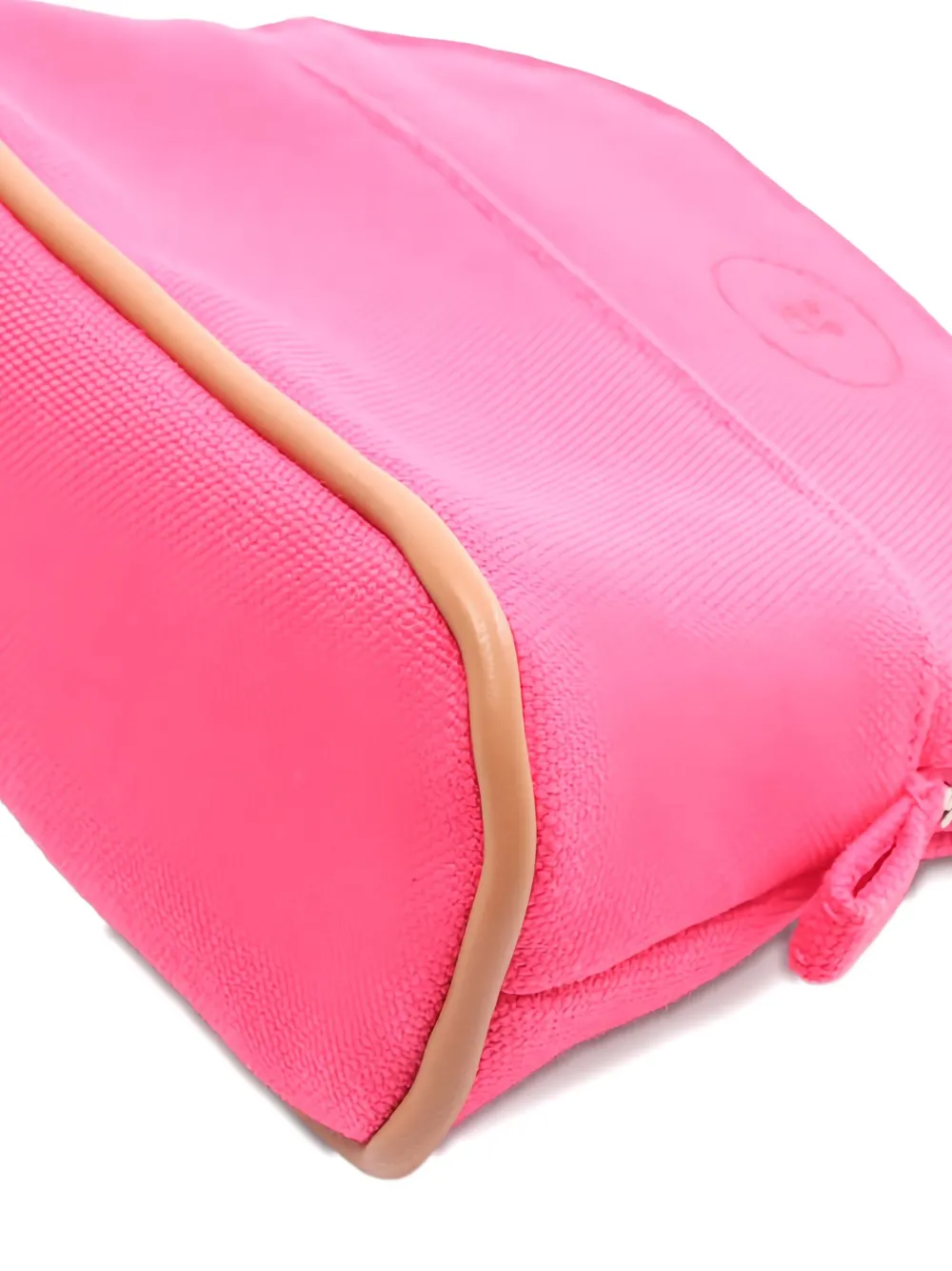 Pre-owned Hermes Mini Bolide 15 Pouch Bag In Pink