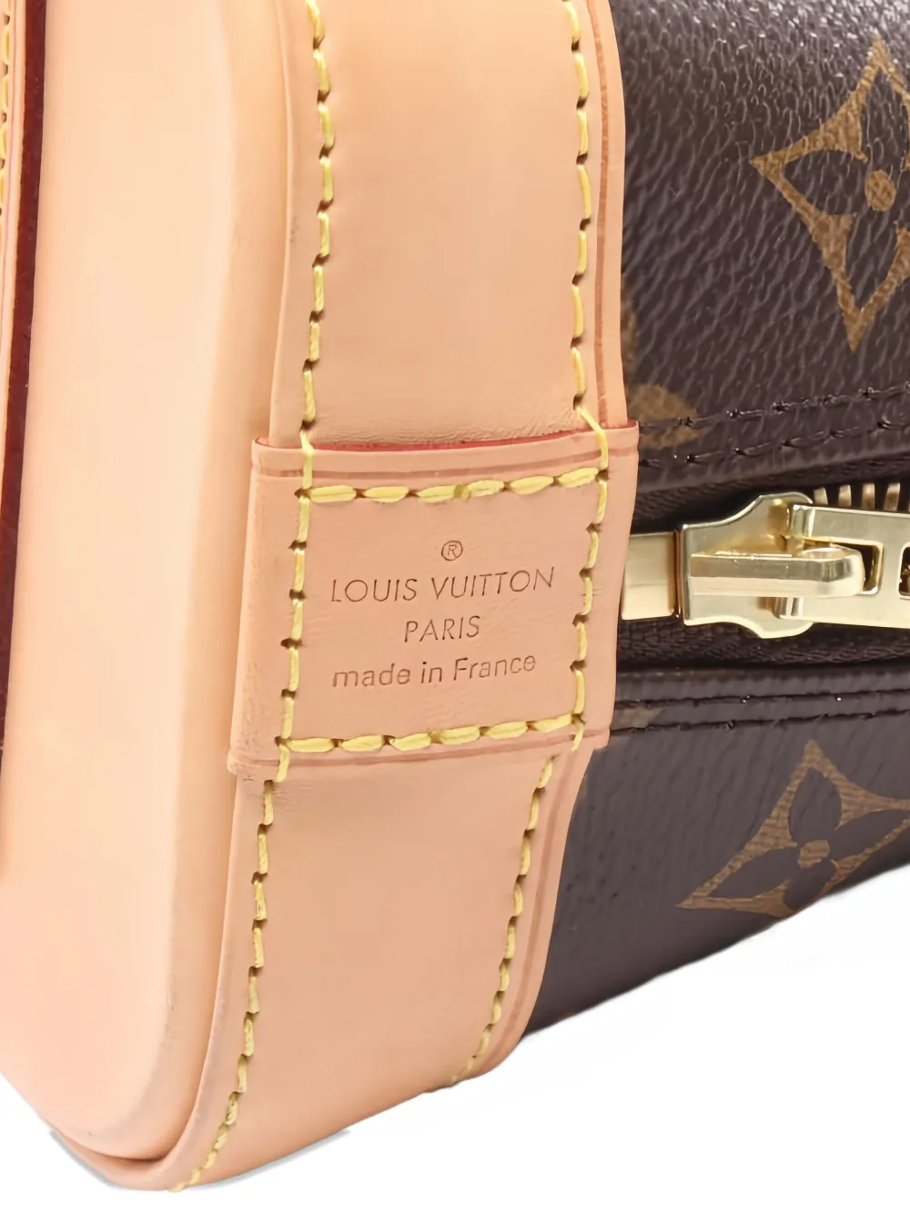 Pre-owned Louis Vuitton Alma Bb Two-way Handbag In Brown