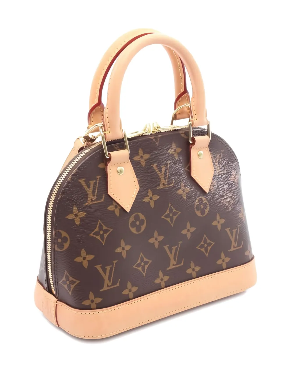 Pre-owned Louis Vuitton Alma Bb Two-way Handbag In Brown
