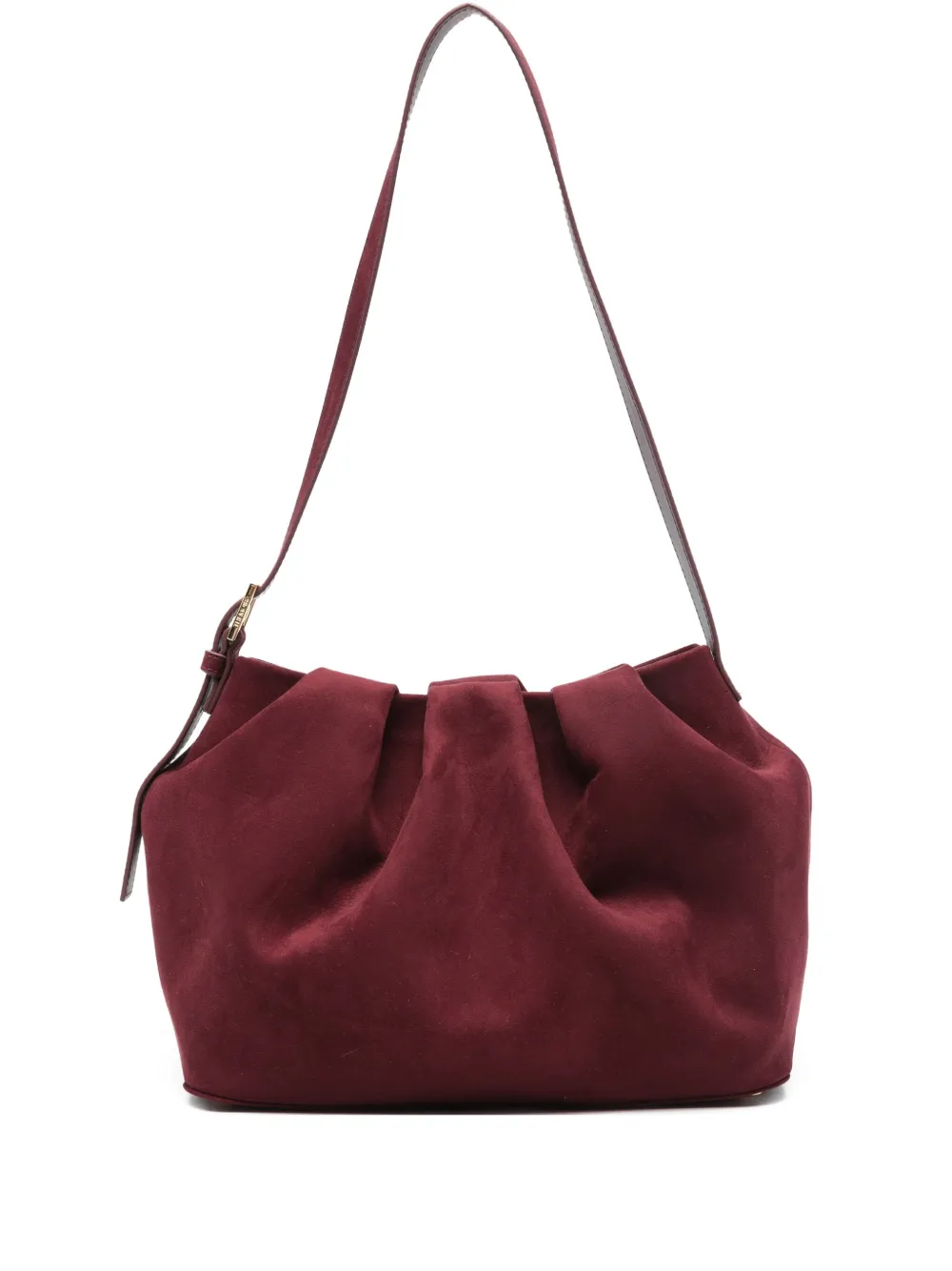 Themoirè Tia ギャザー ショルダーバッグ - レッド Themoirè Tia ギャザー ショルダーバッグ - レッド