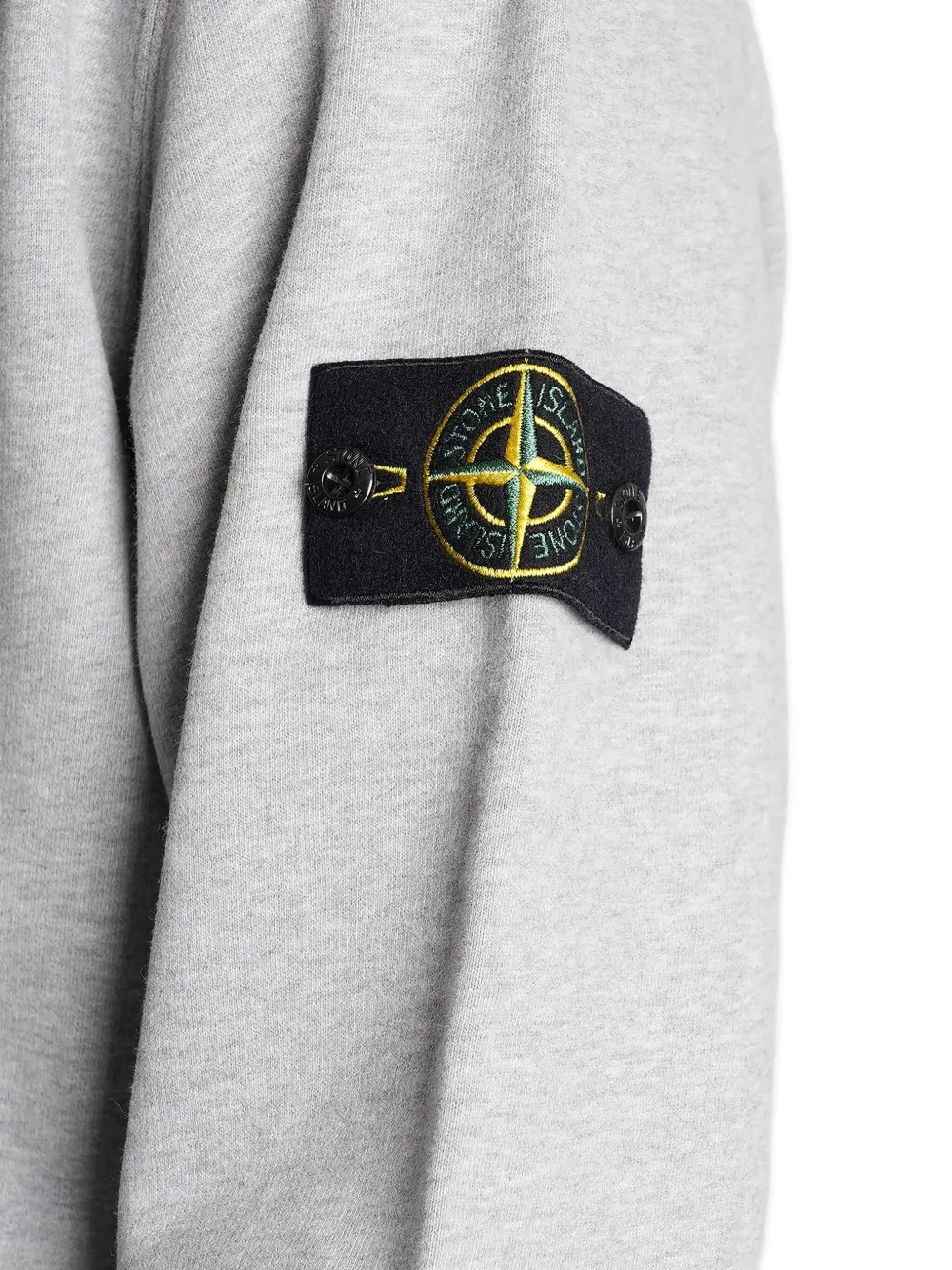 Stone Island Sweater met rits Grijs