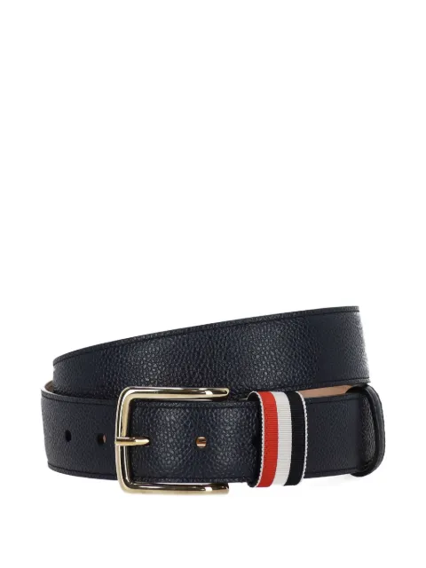 Thom Browne striped buckle belt