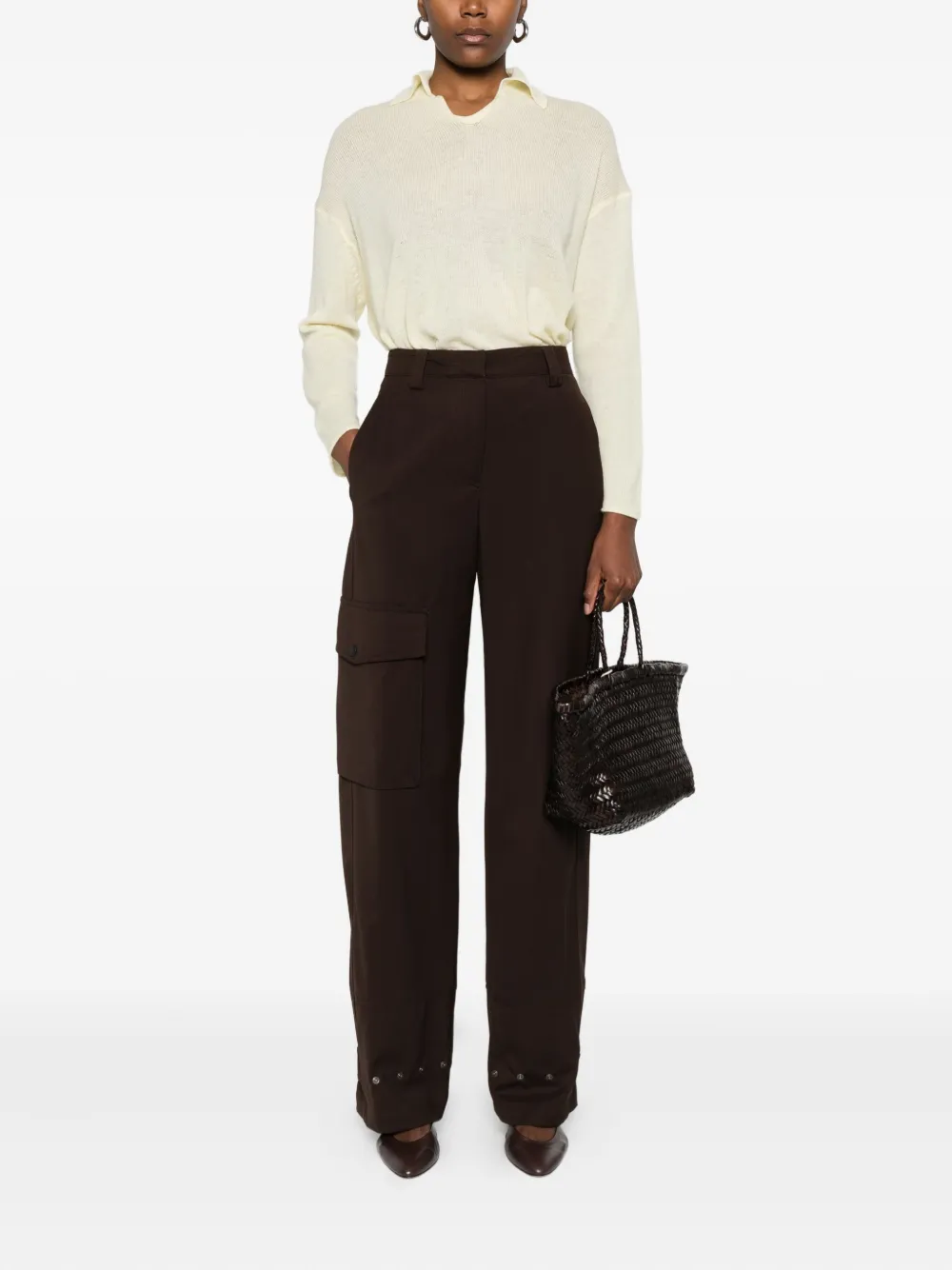 PT Torino cargo studded trousers | Straight-Leg Pants | Image 2