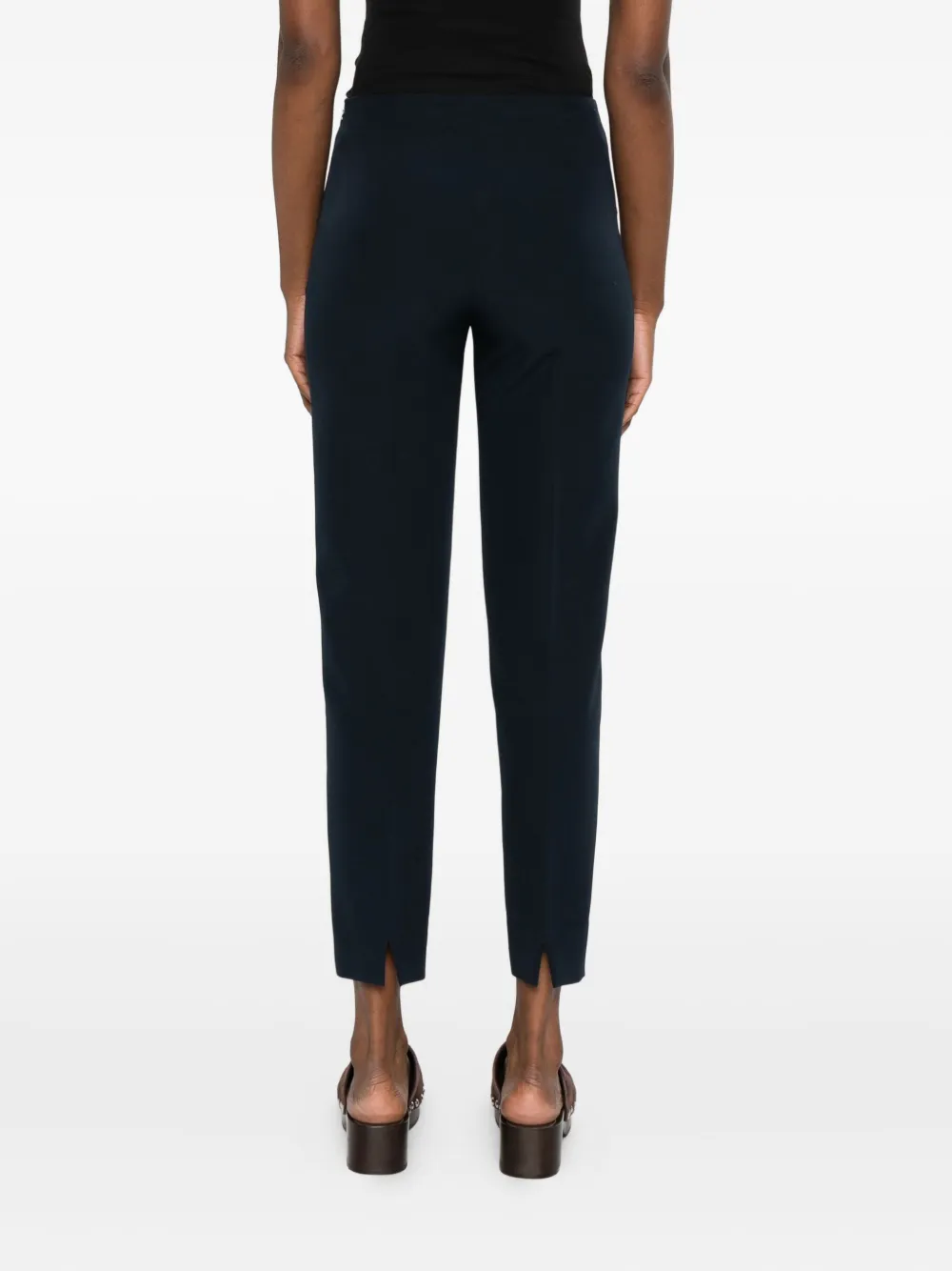 PT Torino Broek met verborgen sluiting Blauw