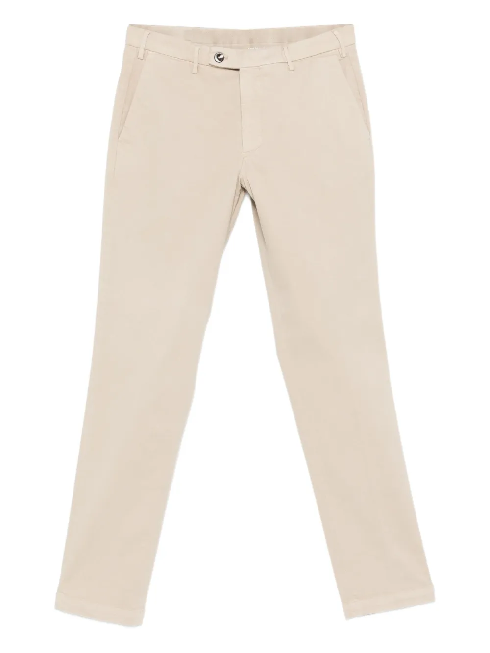 michael coal button-fastening trousers | Neutrals | Image 1