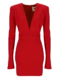 Aniye By Sienna V-neck mini dress - Red