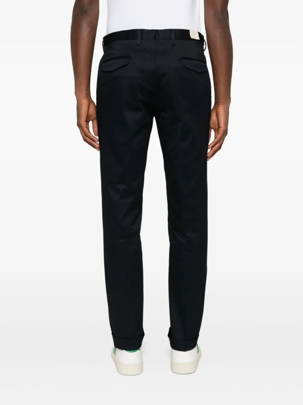 Briglia 1949 Geplooide broek met cuffs Blauw