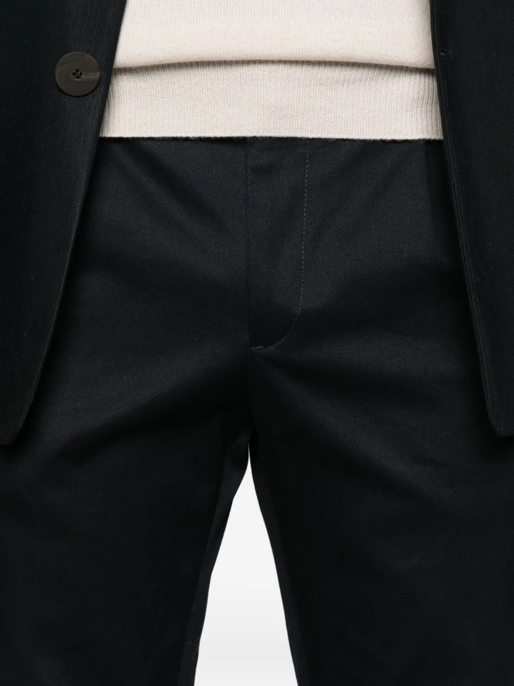 Briglia 1949 Geplooide broek met cuffs Blauw