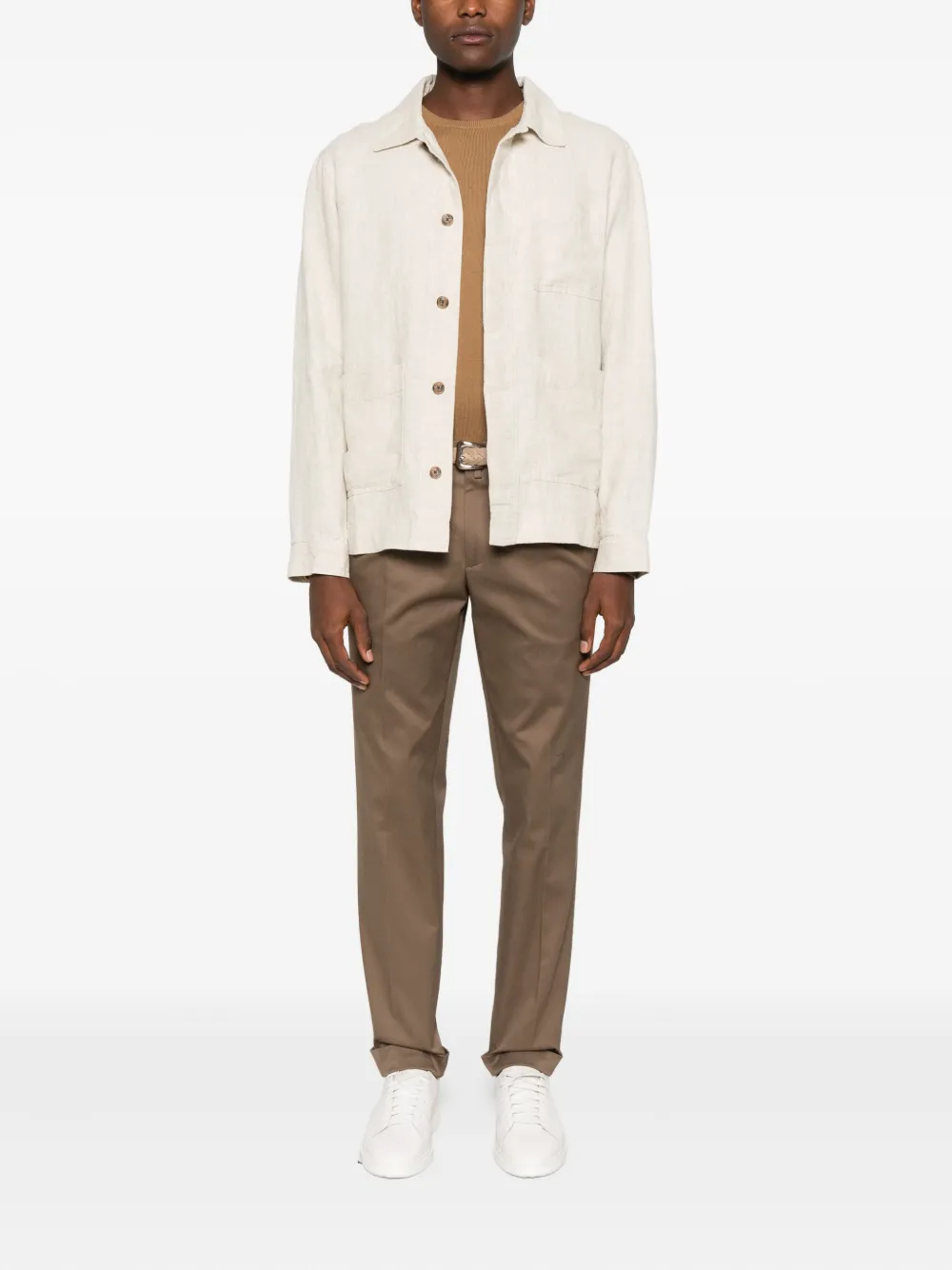 Briglia 1949 pleated cuffed trousers | Tailored Pants | Image 2