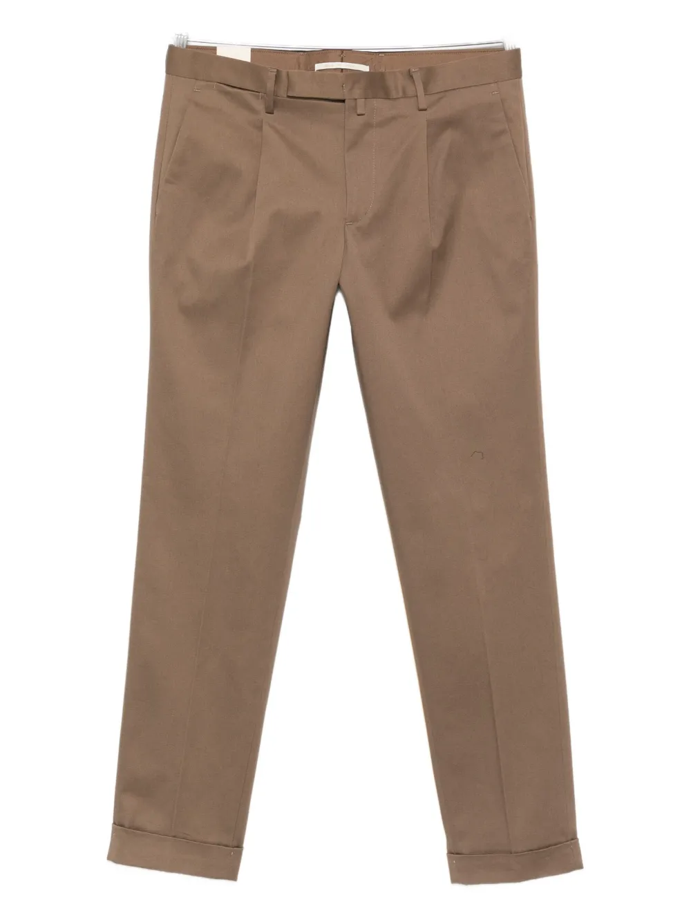 Briglia 1949 pleated cuffed trousers | Brown | Image 1