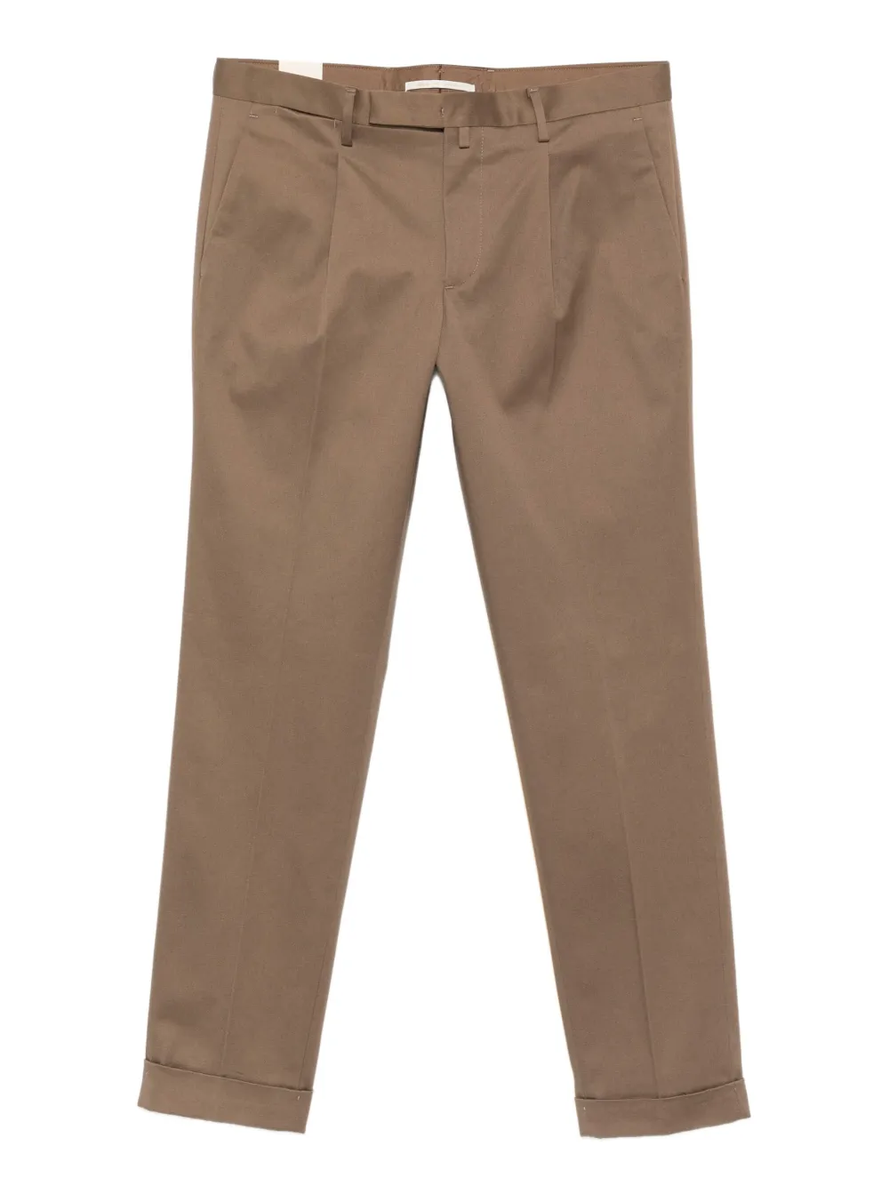 Briglia 1949 Calça com vinco e barra | Marrom | Image 1